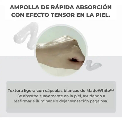 AMPOLLA ILUMINADORA CON CENTELLA ASIÁTICA